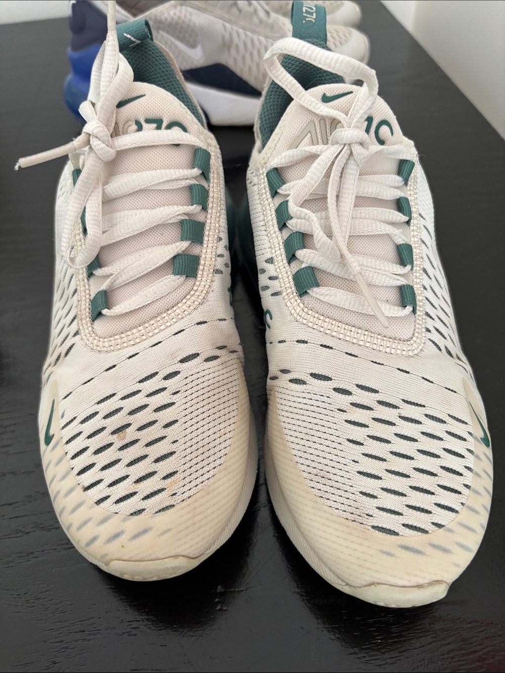 Two Pairs Nike Air Max 270 size 4Y - Picture 7 of 16